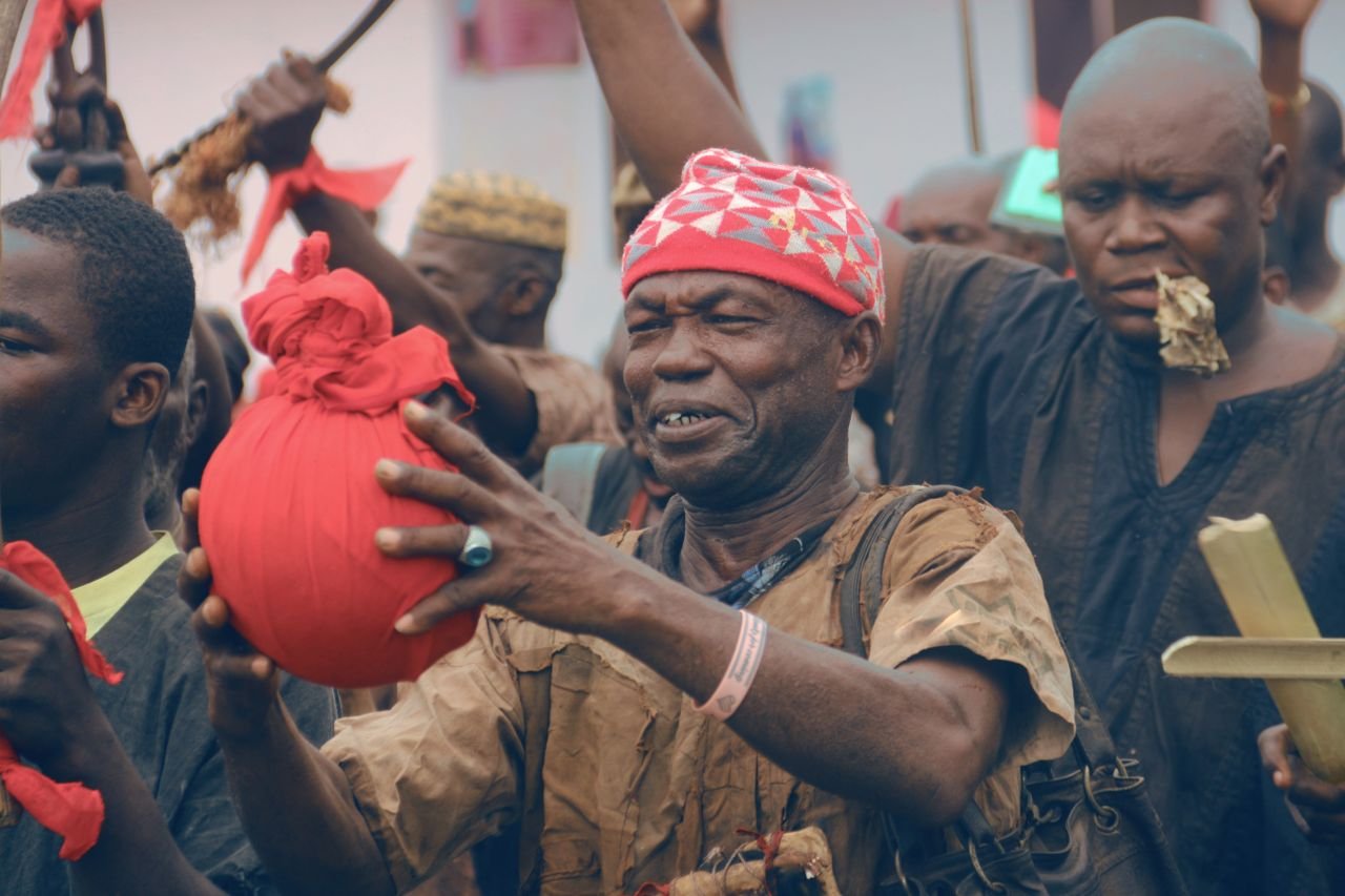 Crafting Captivating Headlines: Your awesome post title goes here Vibrant festival scene with traditional attire in Rujewa, Tanzania.
